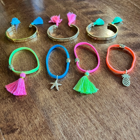 Lilly Pulitzer 7 Bracelets - Picture 2 of 6